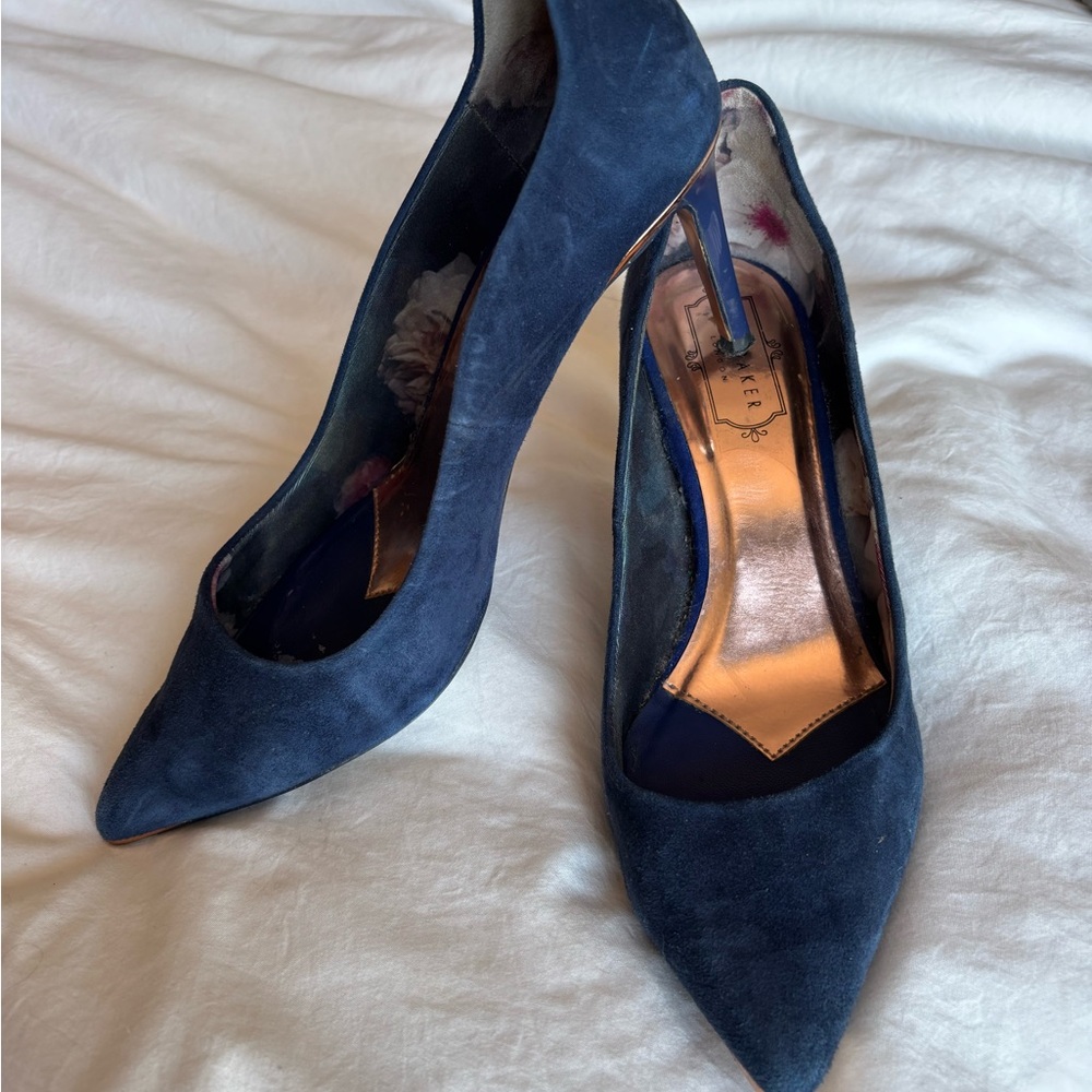Ted Baker London Navy Blue Women's Heels